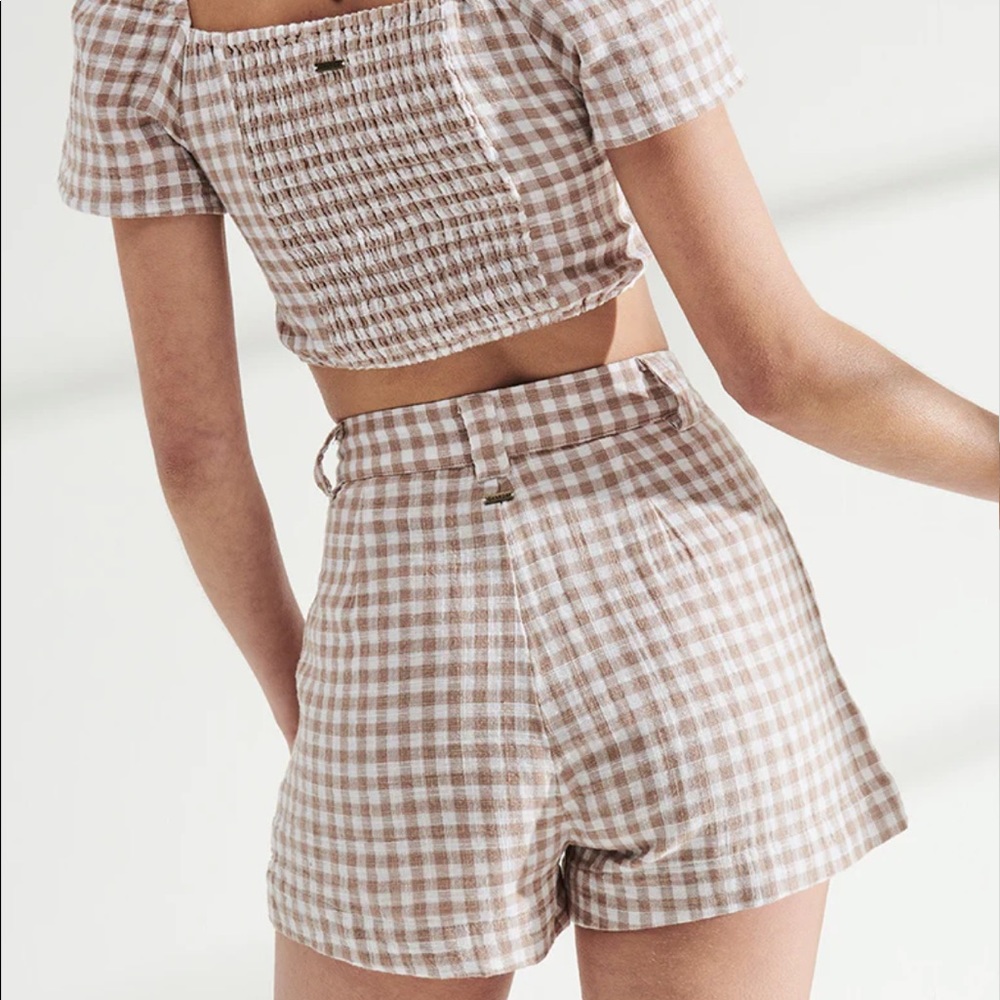 NWT GHANDA Oxford Shorts - Picture 5 of 6